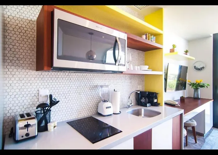 1br 1ba In Singular Joy, Location In Town Playa del Carmen